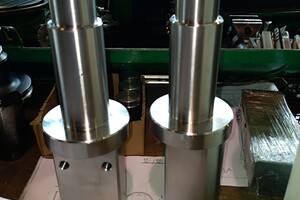 Novovýroba dílů pro koželužský stroj